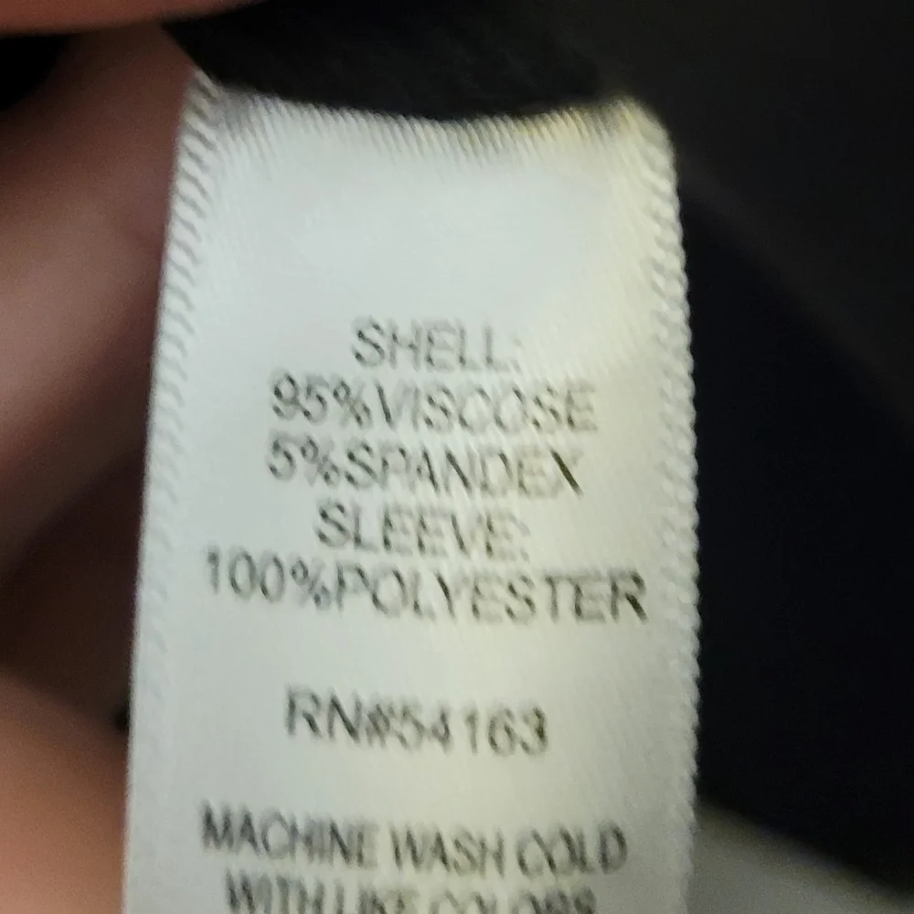 Elegant Black Women's Top Size Small - Picture 6 of 8